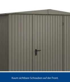 Hörmann Berry-Gerätehaus Classic-S Typ 2, ca. B258,8/H216/T247,7 cm