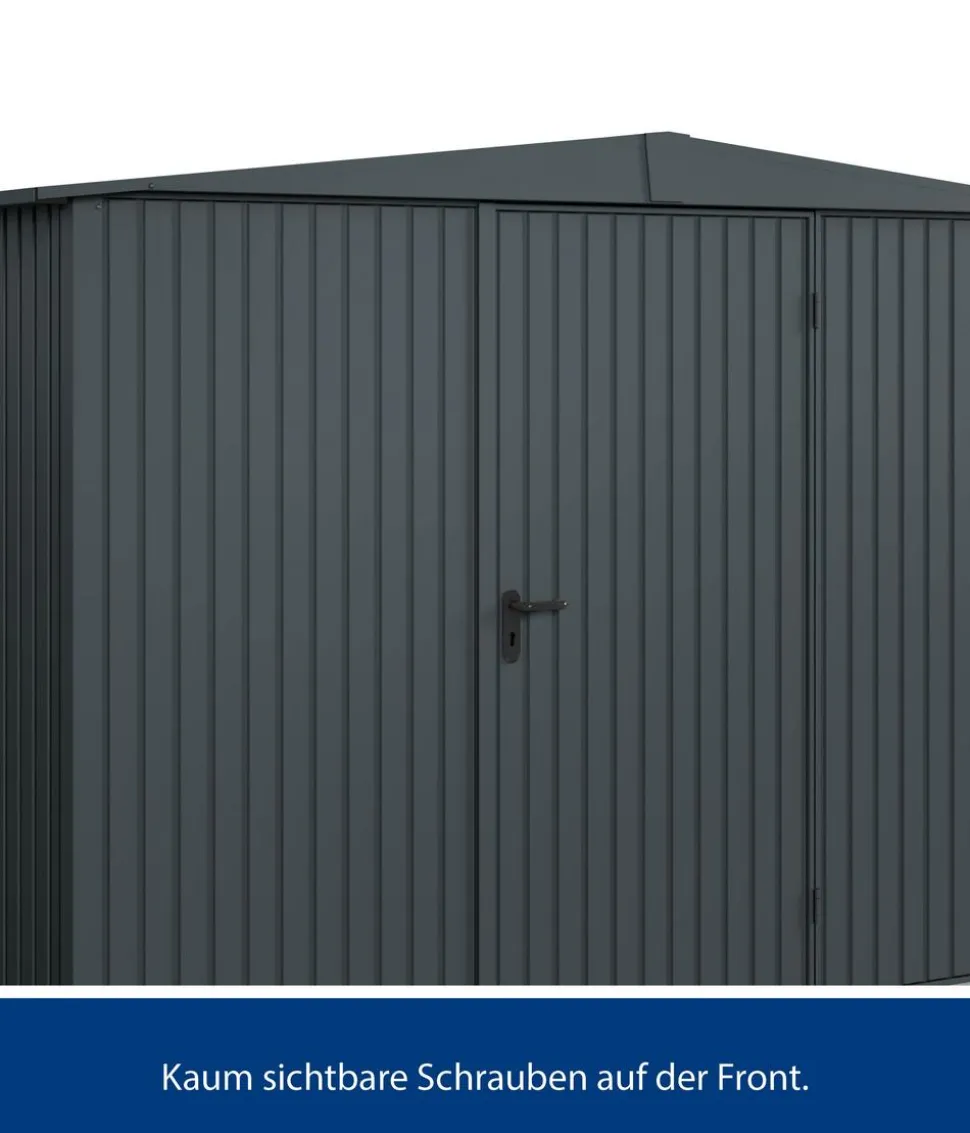 Hörmann Berry-Gerätehaus Classic-S Typ 3, ca. B323,6/H219,4/T247,7 cm