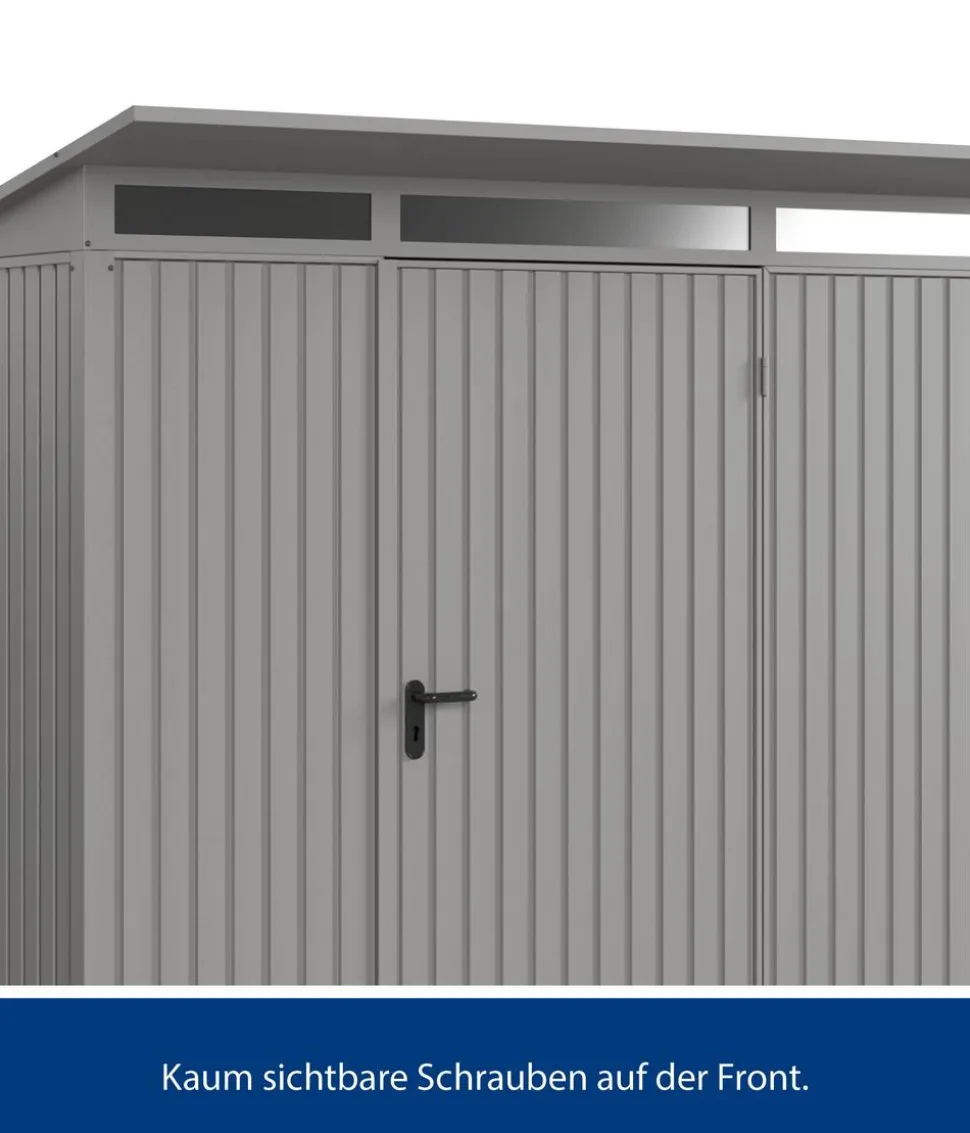 Hörmann Berry-Gerätehaus Classic-P Typ 1, ca. B247,9/H228,6/T153 cm
