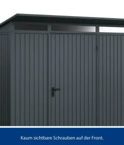 Hörmann Berry-Gerätehaus Classic-P Typ 1, ca. B247,9/H228,6/T153 cm
