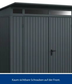 Hörmann Berry-Gerätehaus Classic-P Typ 2, ca. B247,9/H232,3/T283,4 cm