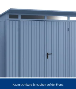 Hörmann Berry-Gerätehaus Classic-P Typ 1, ca. B247,9/H228,6/T153 cm