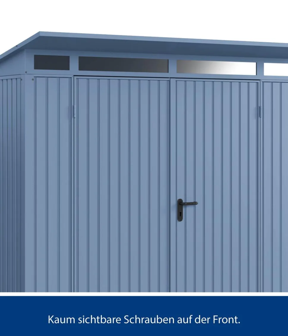 Hörmann Berry-Gerätehaus Classic-P Typ 1, ca. B247,9/H228,6/T153 cm