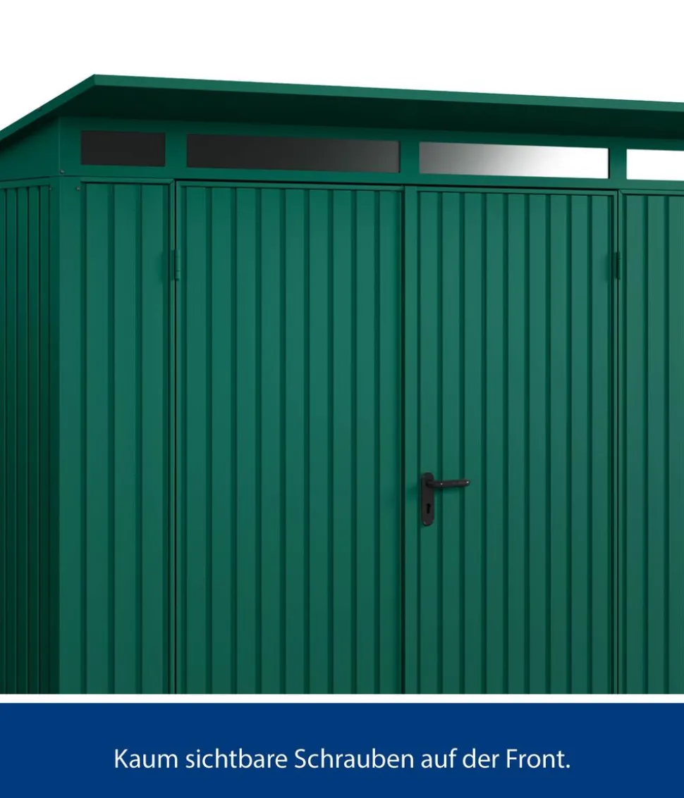 Hörmann Berry-Gerätehaus Classic-P Typ 1, ca. B247,9/H228,6/T153 cm