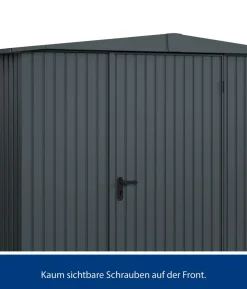 Hörmann Berry-Gerätehaus Classic-S Typ 1, ca. B258,8/H216/T121,3 cm