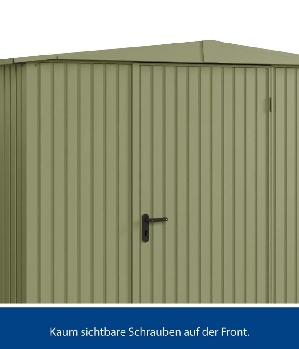 Hörmann Berry-Gerätehaus Classic-S Typ 1, ca. B258,8/H216/T121,3 cm
