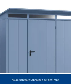 Hörmann Berry-Gerätehaus Modern-P Typ 1, ca. B247,9/H228,6/T153 cm