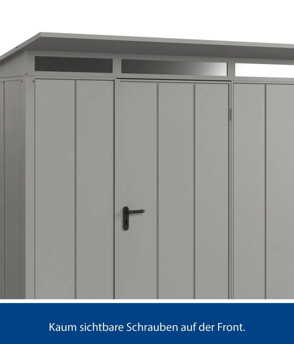 Hörmann Berry-Gerätehaus Modern-P Typ 1, ca. B247,9/H228,6/T153 cm