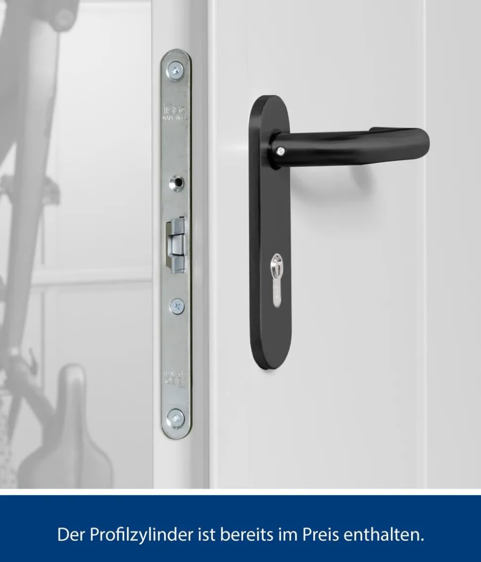 Hörmann Berry-Gerätehaus Modern-P Typ 1, ca. B247,9/H228,6/T153 cm
