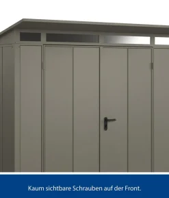 Hörmann Berry-Gerätehaus Modern-P Typ 1, ca. B247,9/H228,6/T153 cm