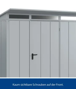 Hörmann Berry-Gerätehaus Modern-P Typ 1, ca. B247,9/H228,6/T153 cm
