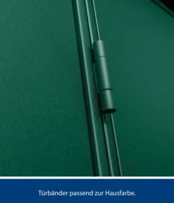 Hörmann Berry-Gerätehaus Modern-P Typ 1, ca. B247,9/H228,6/T153 cm