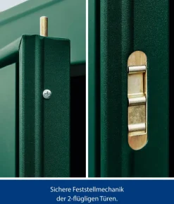 Hörmann Berry-Gerätehaus Modern-S Typ 3, ca. B323,6/H219,4/T247,7 cm