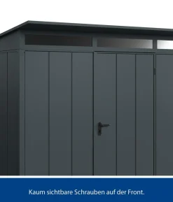 Hörmann Berry-Gerätehaus Modern-S Typ 3, ca. B323,6/H219,4/T247,7 cm