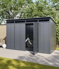 Hörmann Berry-Gerätehaus Modern-S Typ 3, ca. B323,6/H219,4/T247,7 cm