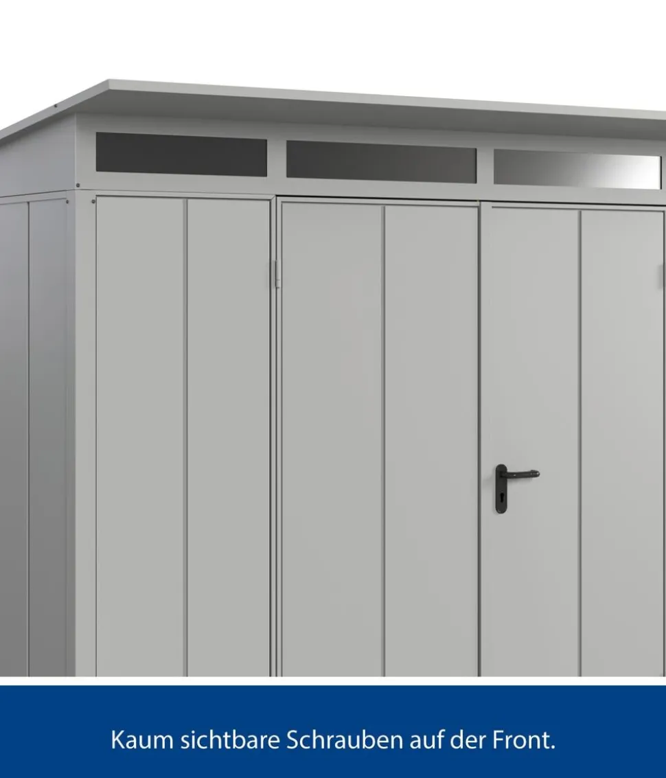 Hörmann Berry-Gerätehaus Modern-P Typ 3, ca. B312,7/H232,3/T283,4 cm