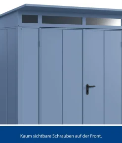 Hörmann Berry-Gerätehaus Modern-P Typ 2, ca. B247,9/H232,3/T283,4 cm
