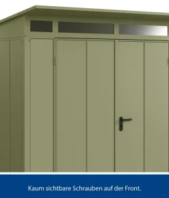 Hörmann Berry-Gerätehaus Modern-P Typ 2, ca. B247,9/H232,3/T283,4 cm