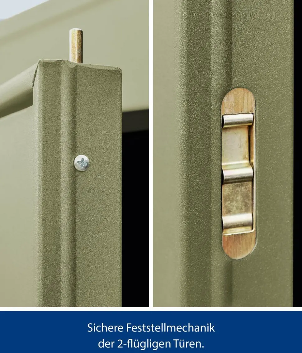 Hörmann Berry-Gerätehaus Modern-S Typ 1, ca. B258,8/H216/T121,3 cm