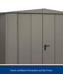 Hörmann Berry-Gerätehaus Modern-S Typ 1, ca. B258,8/H216/T121,3 cm