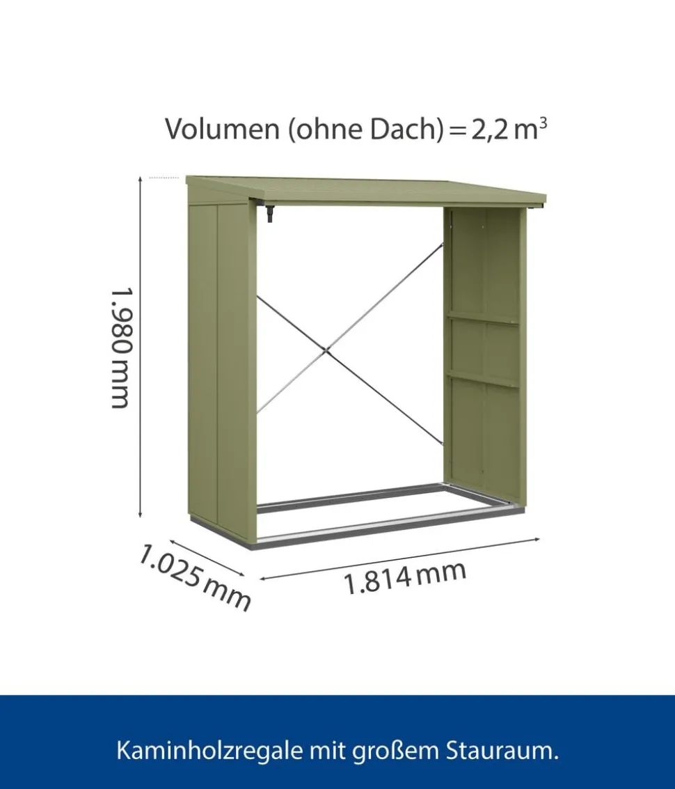 Hörmann Berry-Kaminholzregal Modern