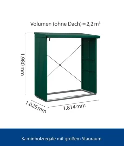 Hörmann Berry-Kaminholzregal Classic