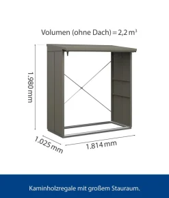 Hörmann Berry-Kaminholzregal Classic