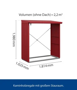 Hörmann Berry-Kaminholzregal Classic