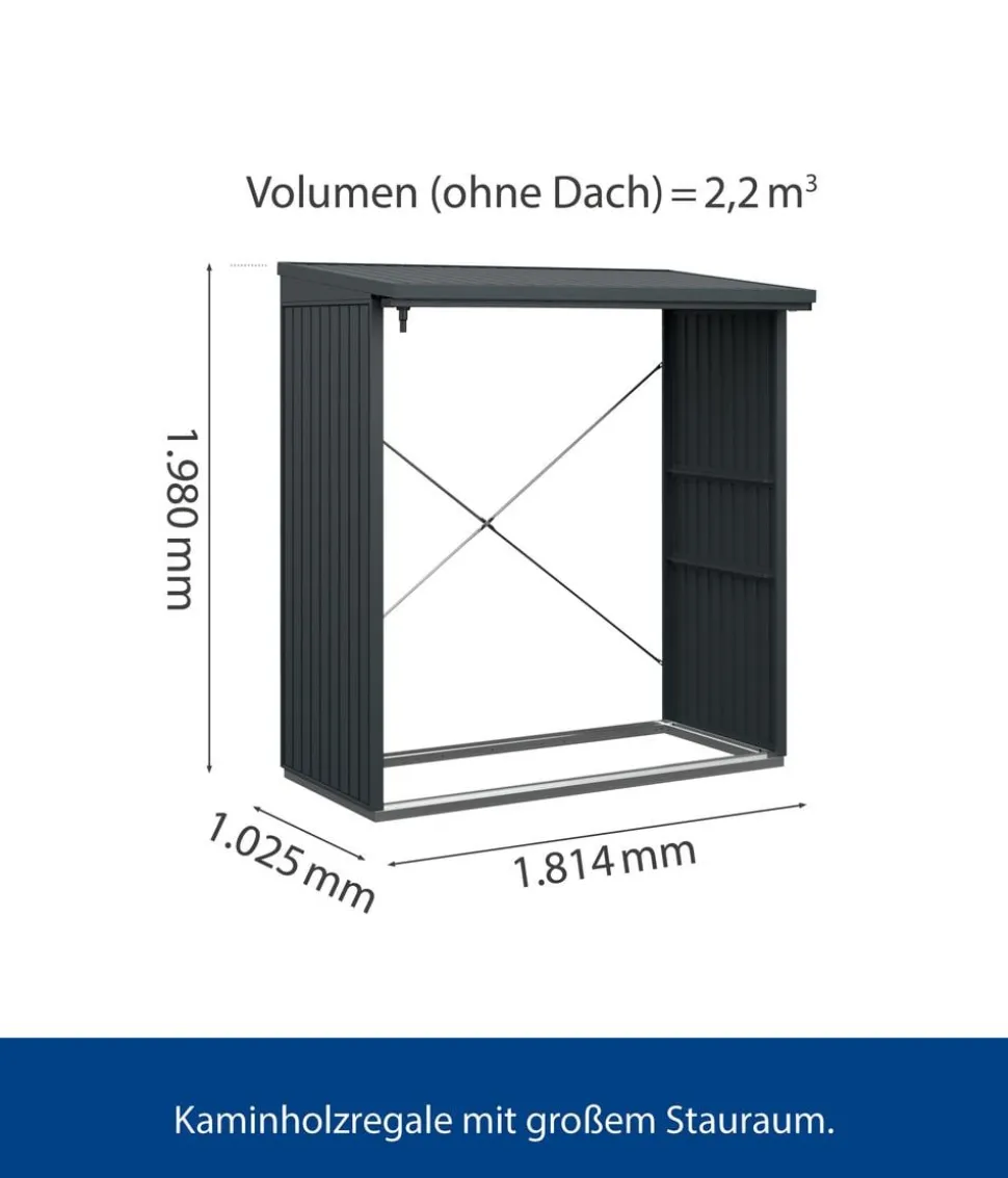 Hörmann Berry-Kaminholzregal Classic