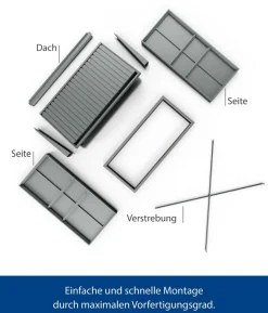 Hörmann Berry-Kaminholzregal Modern