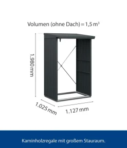 Hörmann Berry-Kaminholzregal Classic