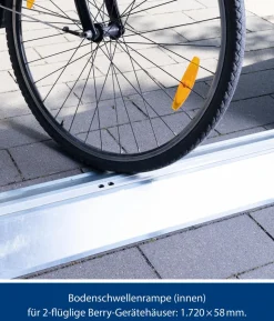 Hörmann Bodenschwellenrampe für den Innenraum