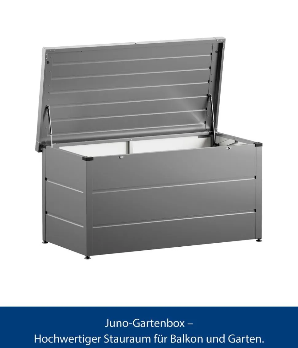 Hörmann Gartenbox Juno Modern 1320, 400 Liter, ca. B136/H72,5/T67,5 cm