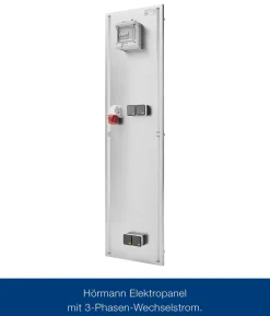 Hörmann Juno/EcoStar Juno/Euroline Elektropanel mit 3-Phasen-Wechselstrom, ca. B47/H170/T2 cm