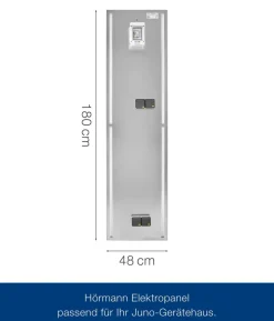Hörmann Juno Elektropanel mit 1-Phasen-Wechselstrom, ca. B47/H180/T2 cm