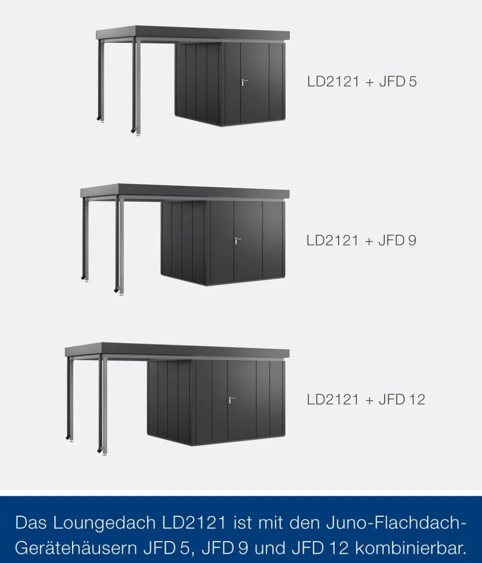 Hörmann Juno Loungedach für JFD5/9/12, ca. B225/H220/T229 cm