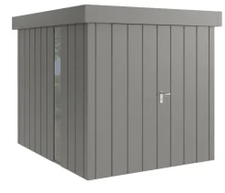 Hörmann Metallgerätehaus Juno JSD9 M-Sk Motiv Modern mit Doppeltür, ca. B285/H227/T237 cm