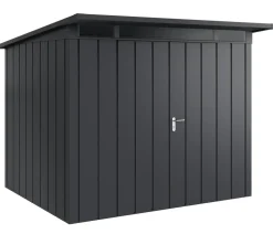 Hörmann Metallgerätehaus Juno JPD9 M-Sk Motiv Modern mit Doppeltür, ca. B277/H224/T262 cm