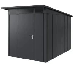 Hörmann Metallgerätehaus Juno JPD7 L-Sk Motiv Design, ca. B229/H232/T358 cm