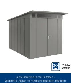 Hörmann Metallgerätehaus Juno JPD13 L-Sk Motiv Design, ca. B325/H232/T310 cm