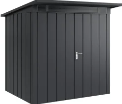 Hörmann Metallgerätehaus Juno JPD4 M-Sk Motiv Modern mit Doppeltür, ca. B229/H224/T214 cm