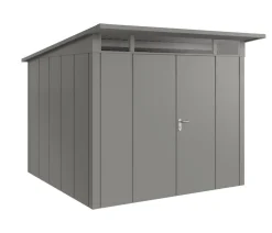 Hörmann Metallgerätehaus Juno JPD10 L-Sk Motiv Design mit Doppeltür, ca. B277/H232/T310 cm