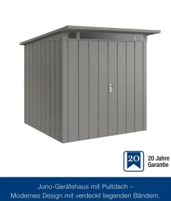 Hörmann Metallgerätehaus Juno JPD6 M-Sk Motiv Modern, ca. B229/H232/T310 cm
