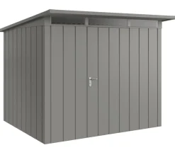 Hörmann Metallgerätehaus Juno JPD9 M-Sk Motiv Modern, ca. B277/H224/T262 cm
