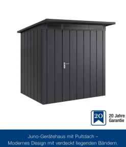 Hörmann Metallgerätehaus Juno JPD4 M-Sk Motiv Modern, ca. B229/H224/T214 cm