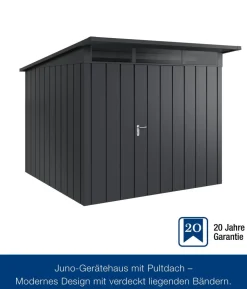 Hörmann Metallgerätehaus Juno JPD10 M-Sk Motiv Modern, ca. B277/H232/T310 cm
