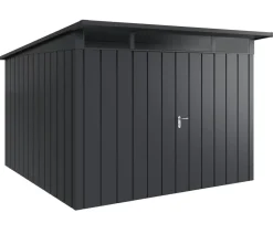 Hörmann Metallgerätehaus Juno JPD14 M-Sk Motiv Modern mit Doppeltür, ca. B325/H232/T358 cm