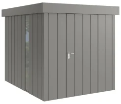 Hörmann Metallgerätehaus Juno JFD6 M-Sk Motiv Modern bodentiefes Fenster, ca. B229/H222/T277 cm