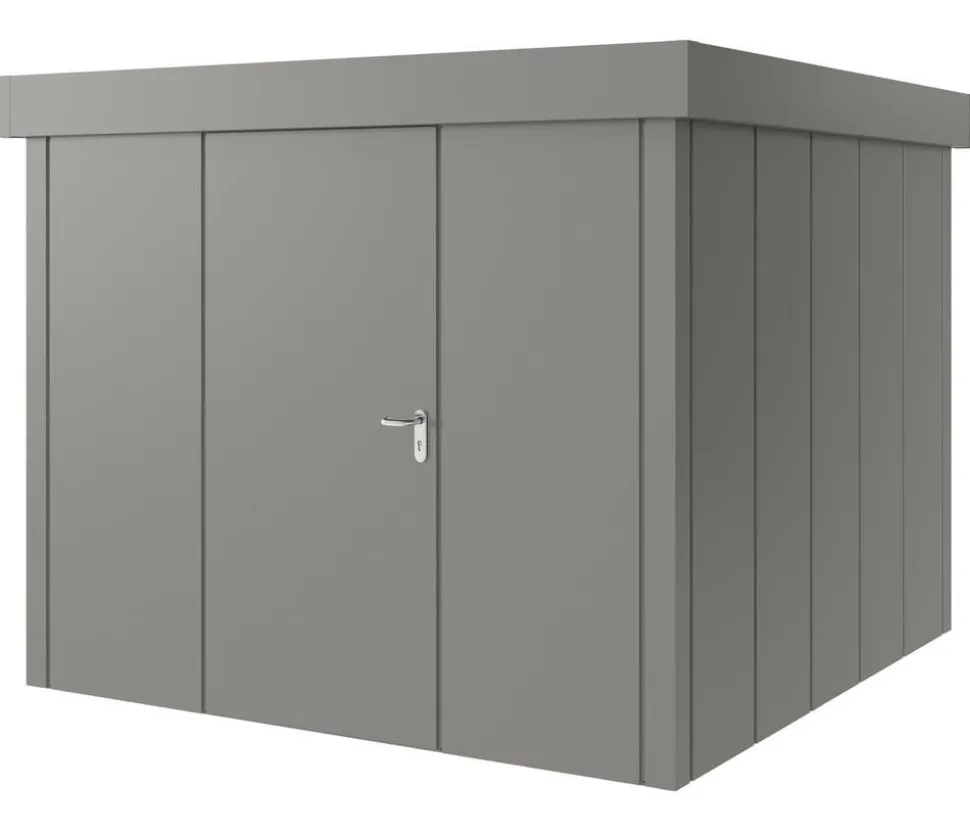 Hörmann Metallgerätehaus Juno JFD10 L-Sk Motiv Design, ca. B277/H222/T277 cm