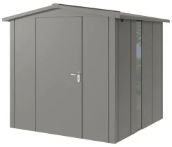 Hörmann Metallgerätehaus Juno JSD5 L-Sk Motiv Design bodentiefes Fenster, ca. B237/H223/T229 cm